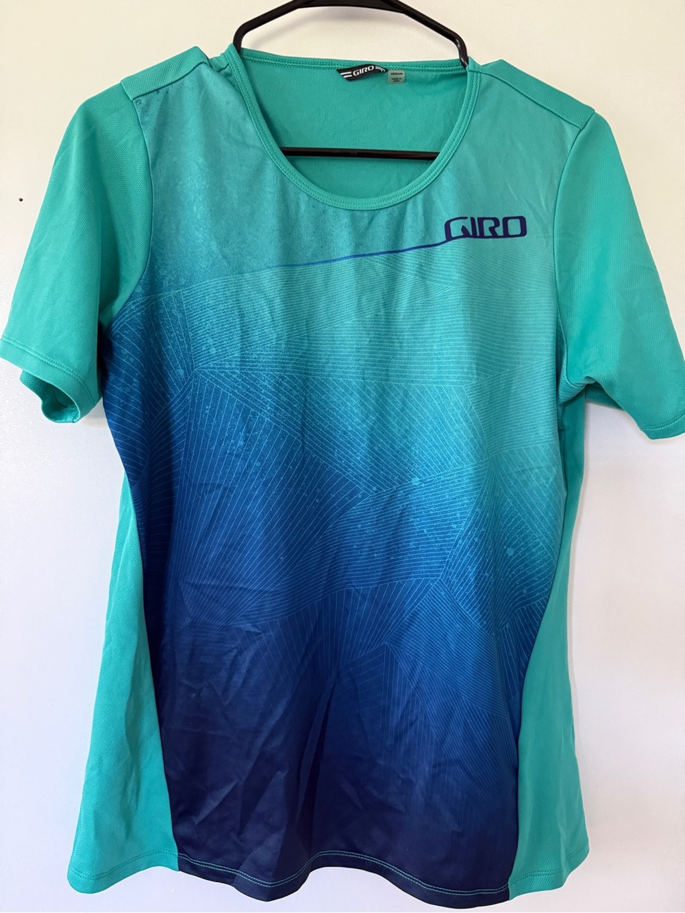Giro Teal to Blue Gradient Short-Sleeve Performance Tee